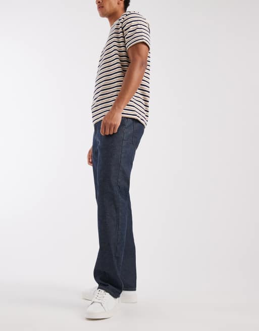 GAP relaxed straight leg jeans in charcoal grey, 3 of 5