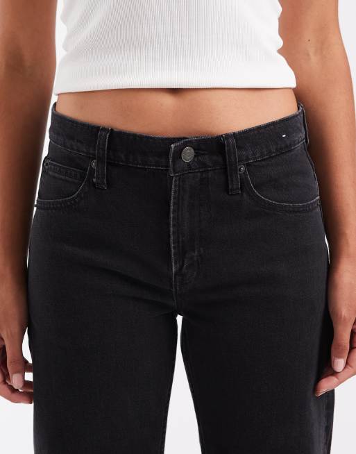 GAP slim fit barrel leg jeans in black, 5 of 5