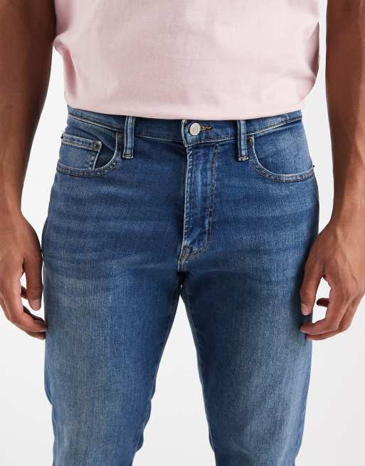 GAP slim fit soft jeans in mid wash blue, 5 of 5