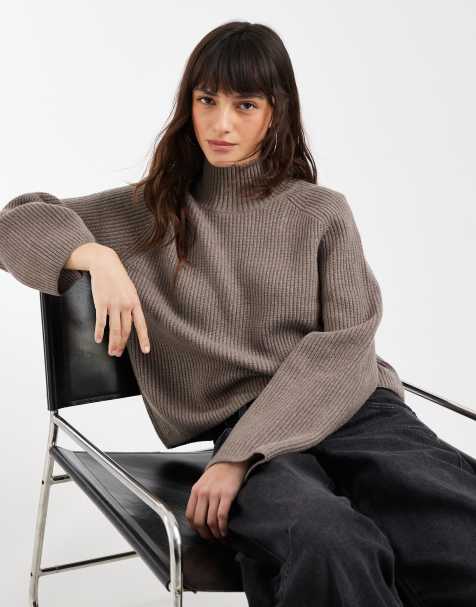 GAP soft touch knitted jumper in toasted almond - view 1