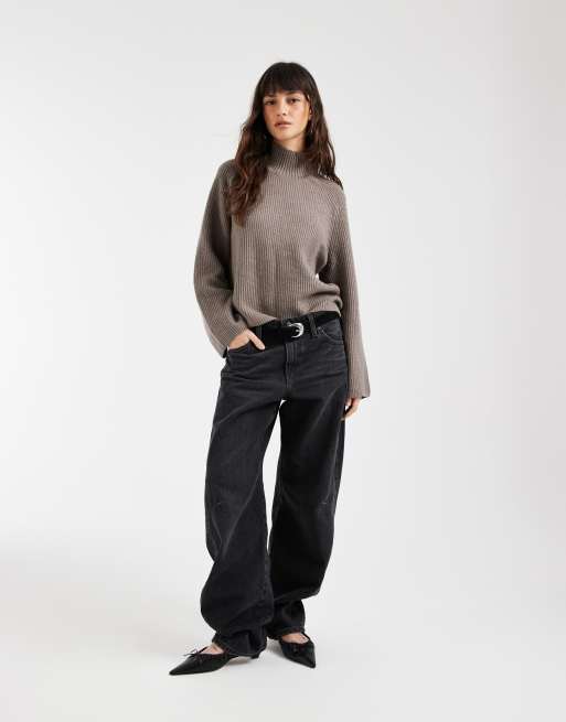GAP soft touch knitted jumper in toasted almond, 2 of 4
