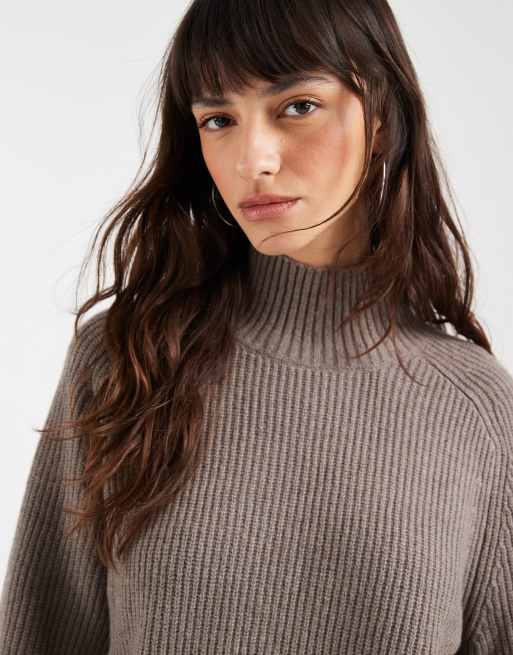 GAP soft touch knitted jumper in toasted almond, 3 of 4