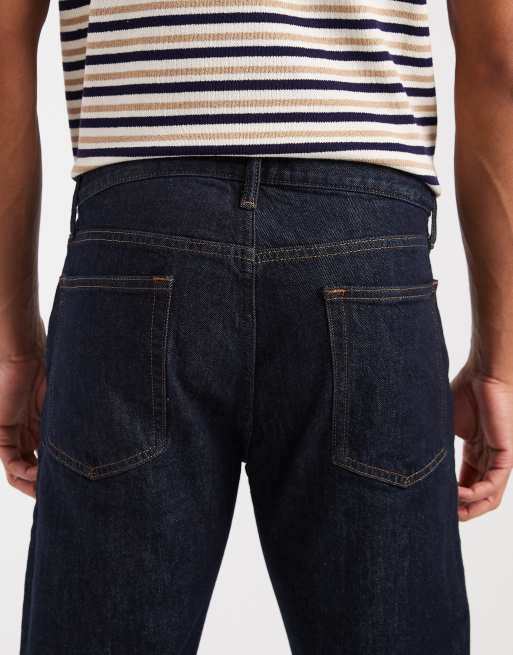 GAP straight fit jeans in resin rinse, 4 of 5
