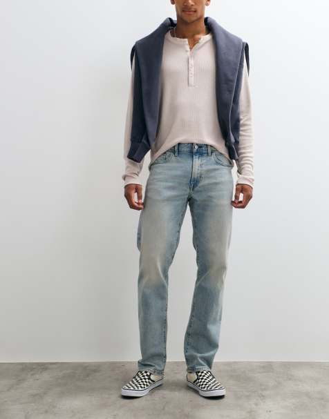 GAP straight fit jeans in vintage wash - view 1