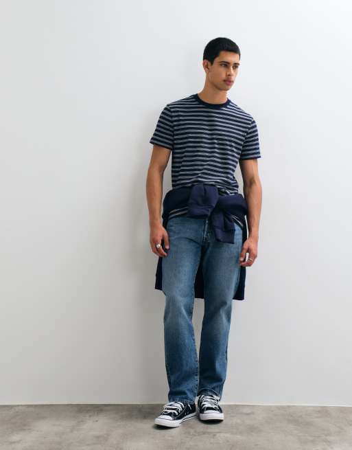 GAP striped t-shirt in navy , 2 of 5