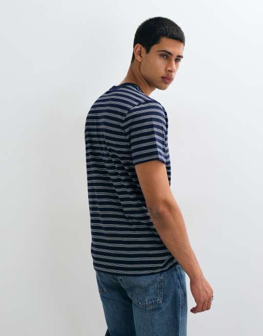 GAP striped t-shirt in navy , 4 of 5