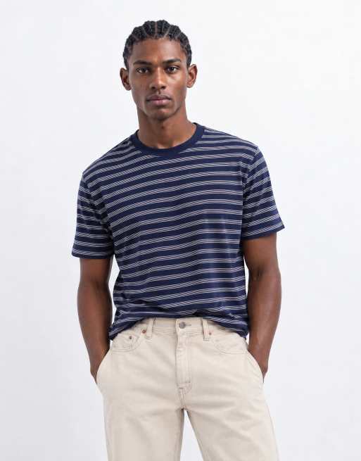 GAP striped t-shirt in navy , 6 of 10