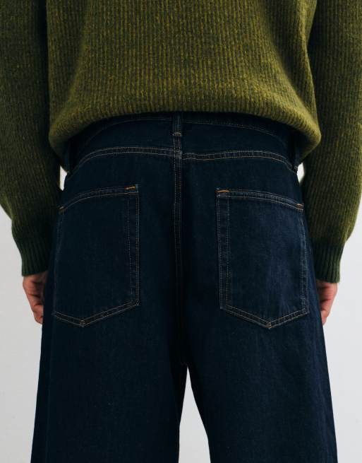 GAP Super baggy 5 pocket jeans in dark indigo blue, 5 of 5