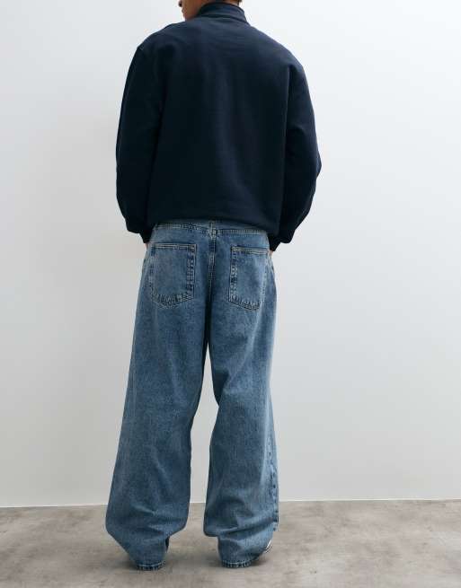 GAP Super baggy 5 pocket jeans in mid wash, 2 of 5