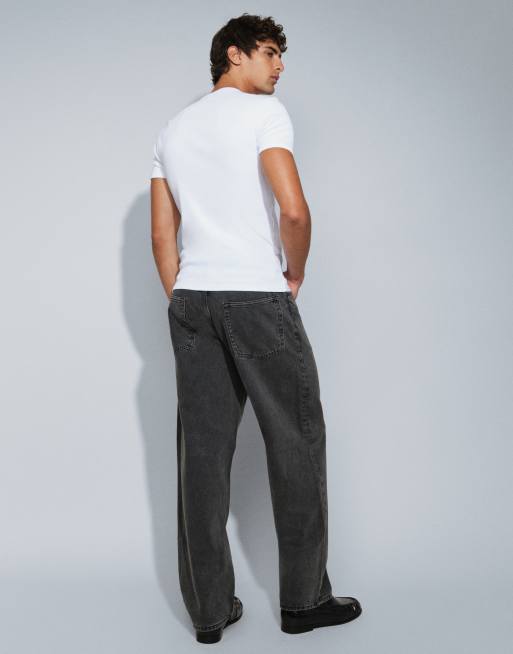 GAP super baggy jeans in black, 4 of 5
