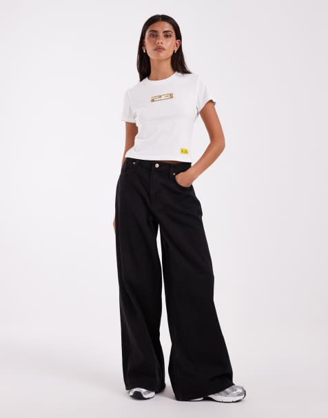 GAP super baggy jeans in black - view 1