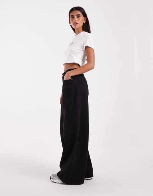 GAP super baggy jeans in black, 3 of 5