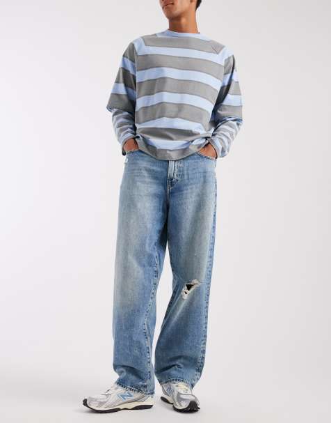 GAP super baggy jeans in light acid wash