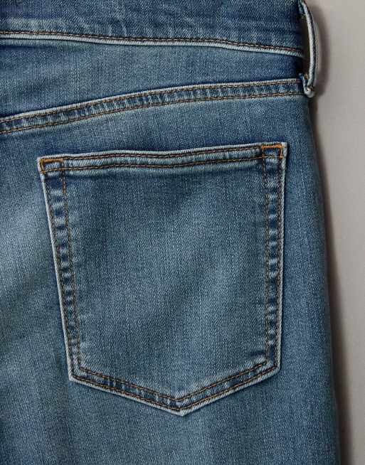 GAP super slim leg soft jeans in light wash blue, 6 of 7