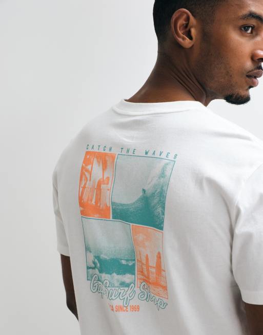 GAP surf logo t-shirt in white, 4 of 10