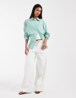 Gap Tie Waist Drawstring Baggy Jeans In Brown