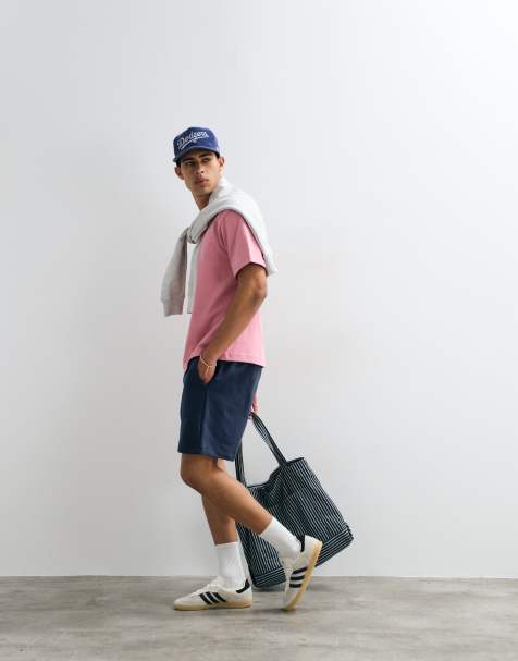 GAP tie waist shorts co-ord in vintage navy - view 1