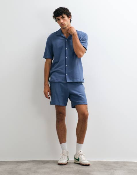GAP towelling co-ord in blue - view 1