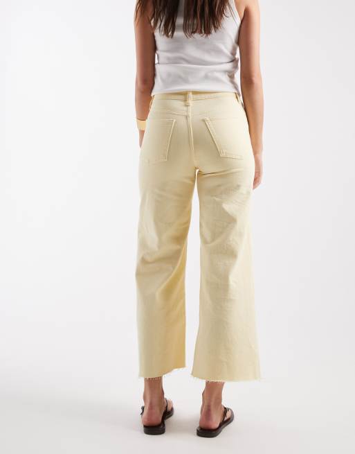 GAP wide leg baggy jeans in beige, 3 of 5
