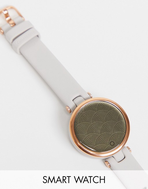 Garmin unisex lily smart watch in beige 010-02384-11