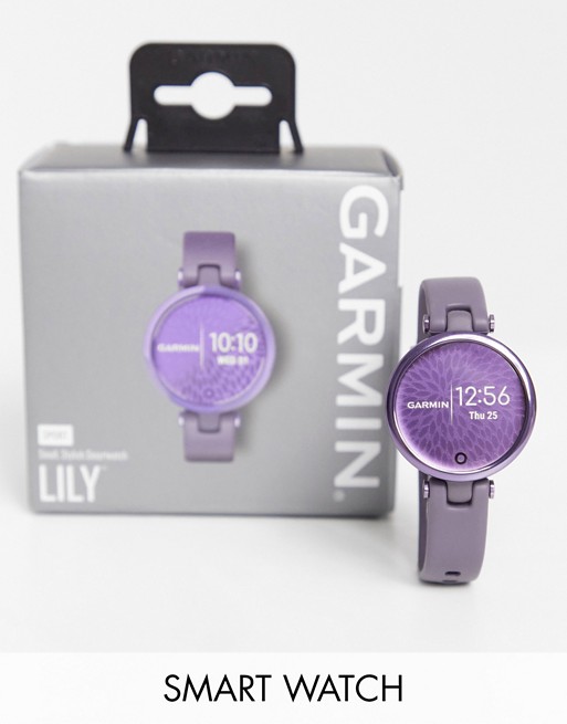 Garmin unisex lily smart watch in navy 010-02384-12