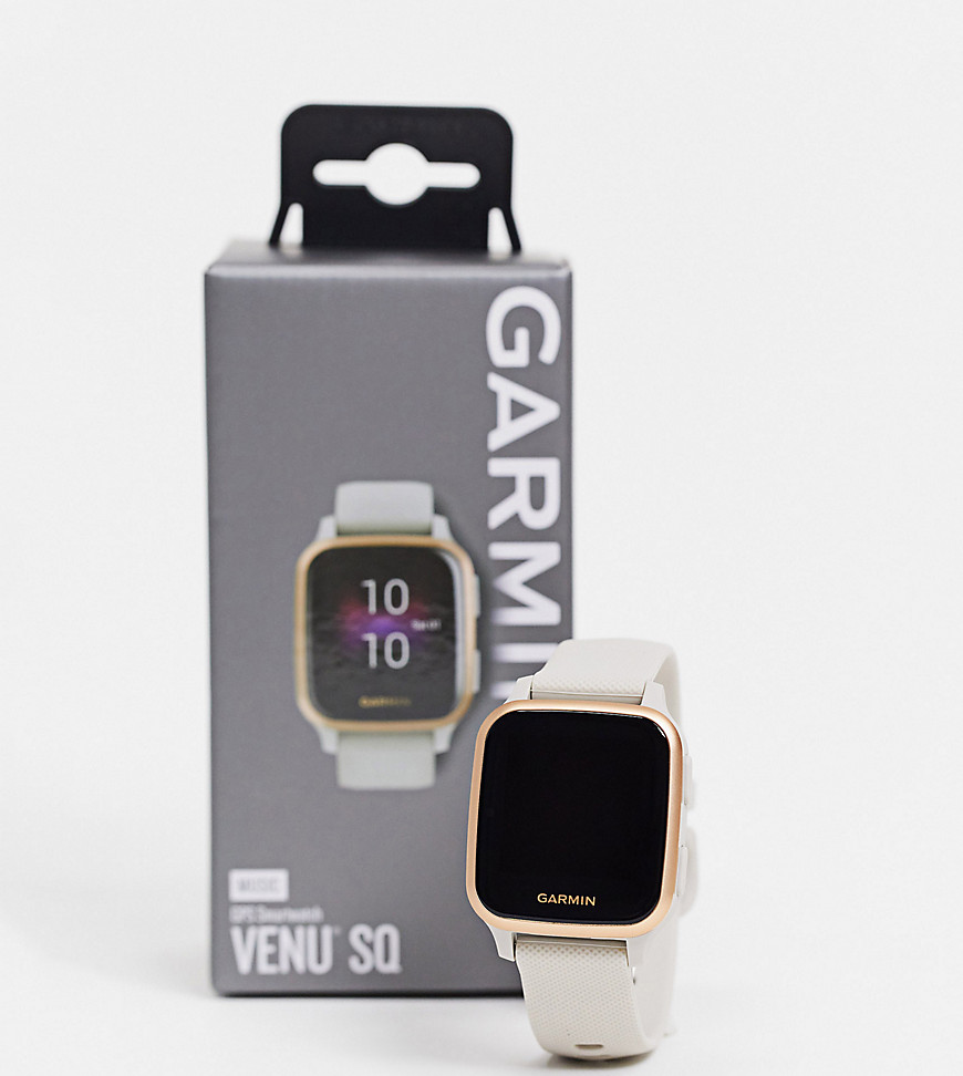 Garmin - Venu Sq - Unisex smartwatch 010-02426-11-Beige
