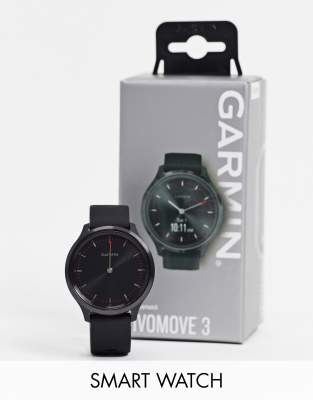 Garmin Vivomove 3 unisex smart watch 010-02239-01 - ASOS Price Checker