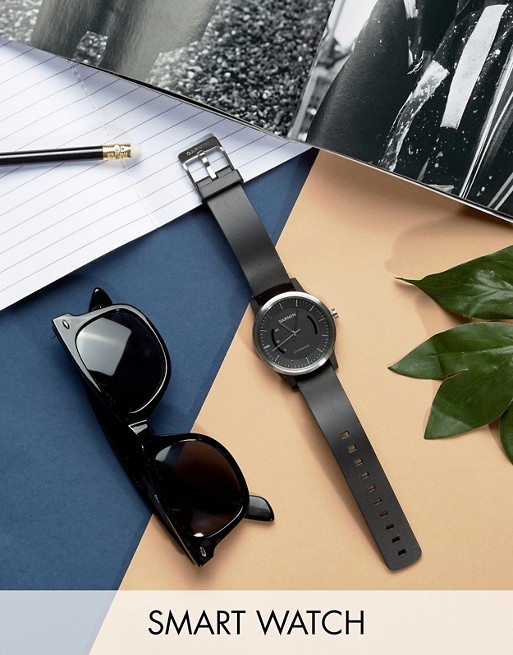 Garmin Vivomove Sport Smart Watch In Black
