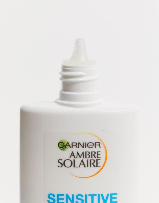 Garnier Ambre Solaire - Fluide visage ultra léger SPF 50 pour peaux sensibles (40 ml), 4 de 4