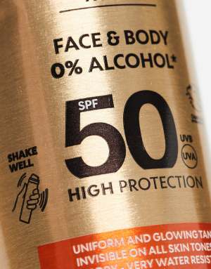 Garnier Ambre Solaire Ideal Bronze Tanning Mist, SPF50, 150ml