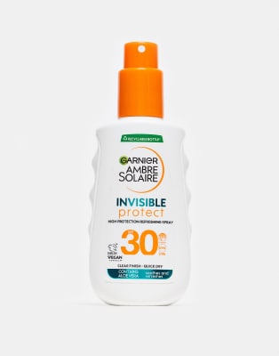 Garnier Ambre Solaire Invisible Protect Sun Protection Spray SPF30 150ml-No colour