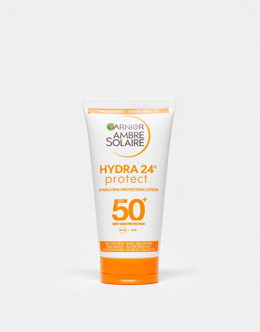 Garnier Ambre Solaire Mini Ultra-Hydrating Shea Butter Sun Protection Cream SPF50+ 50ml-No colour