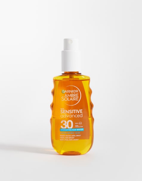 Garnier Ambre Solaire Sensitive Advanced Hydrating Sun Water SPF 30 150ml - view 1