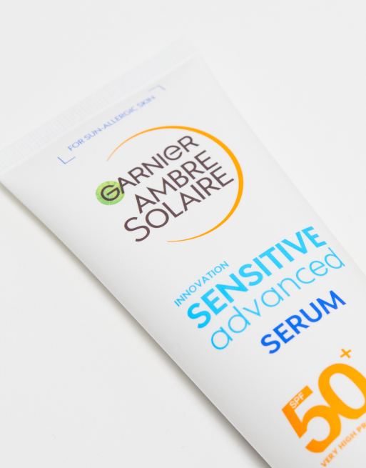 Garnier - Ambre Solaire - SPF 50+ Sensitive Advanced Serum voor gezicht en lichaam 125 ml, 2 van 4