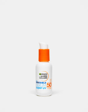 Garnier Ambre Solaire SPF 50+ Super UV Invisible Serum Moisturiser for Face 30ml