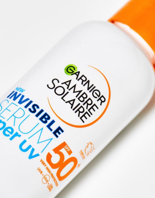 Garnier Ambre Solaire SPF 50+ Super UV Invisible Serum Moisturiser for Face 30ml, 2 of 4