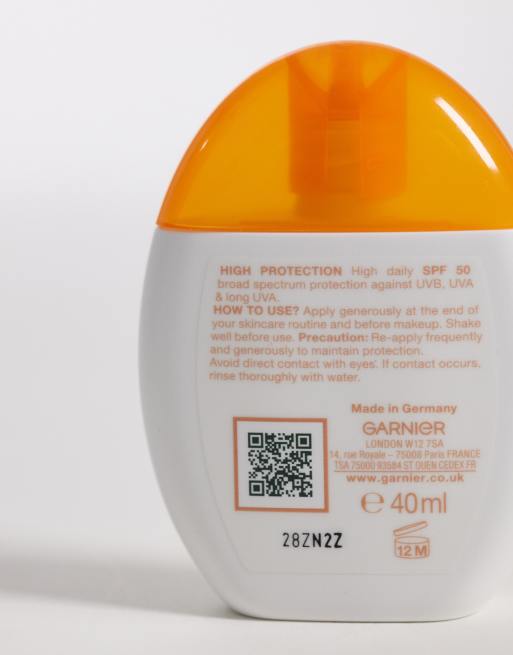 Garnier Ambre Solaire Super UV Refreshing Fluid Tinted SPF 50 40ml, 4 of 4