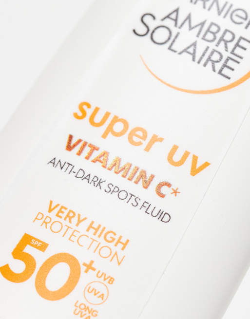 Garnier - Ambre Solaire - Super UV Vitamin C Facial Fluid SPF50+, 40 ml, 3 af 4