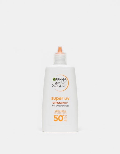  Garnier Ambre Solaire Super UV Vitamin C Facial Fluid SPF50+, 40ml