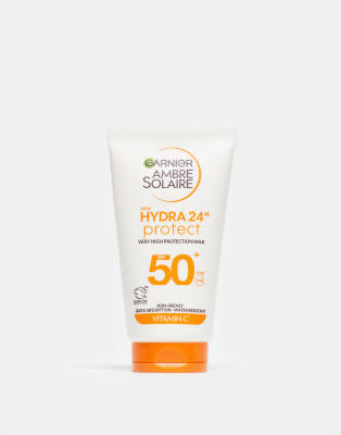 Garnier Ambre Solaire - Ultra-Hydrating - Feuchtigkeitsspendende Mini-Sonnenschutzcreme mit Sheabutter und LSF 50+, 50 m...