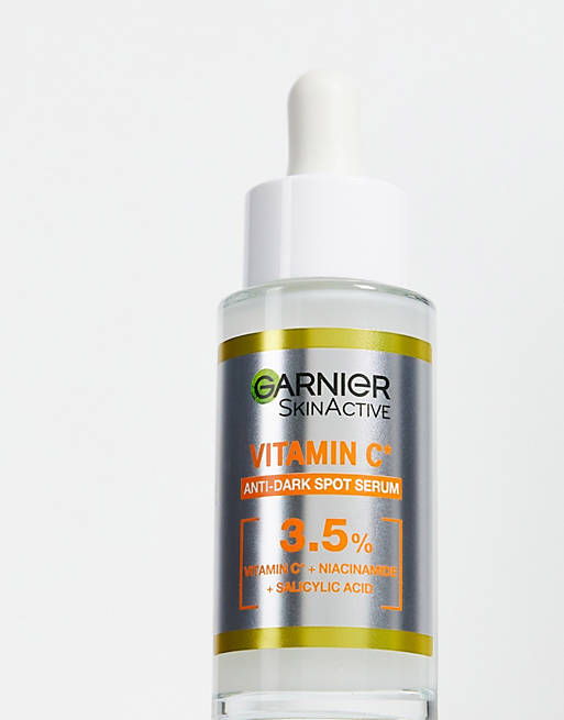 Garnier – Aufhellendes Gesichtsserum mit 3,5% Vitamin C + Niacinamide + SA  | ASOS