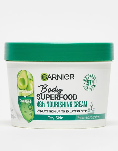 Garnier - Body Superfood Nourishing Body Cream til tør hud 380 ml - view 1