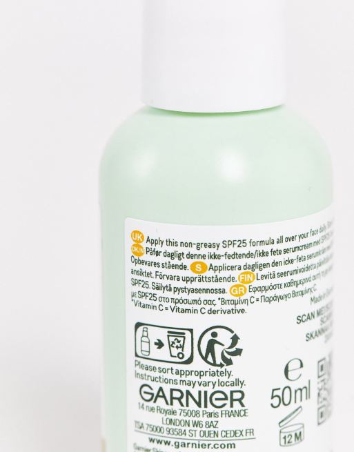 Garnier - Crème sérum à la vitamine C IP 25 - 50 ml, 4 de 5