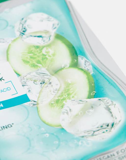 Garnier - Cryo Jelly - Maschera viso anti-fatica all'acido ialuronico e cetriolo, 2 di 4