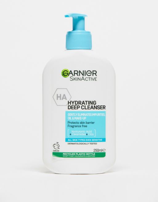 Garnier – Delikatnie nawilżający płyn głęboko oczyszczający do twarzy odpowiedni dla skóry wrażliwej, 250 ml