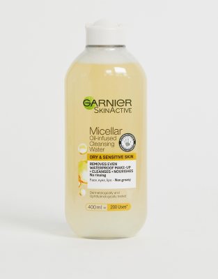 Garnier - Eau micellaire nettoyante infusée à l'huile 400 ml-Pas de couleur