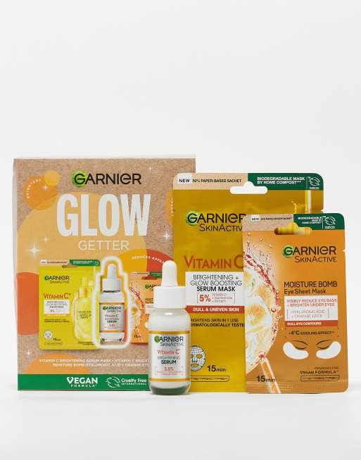 Garnier – Glow Getter – Gåvoset med ansiktsprodukter