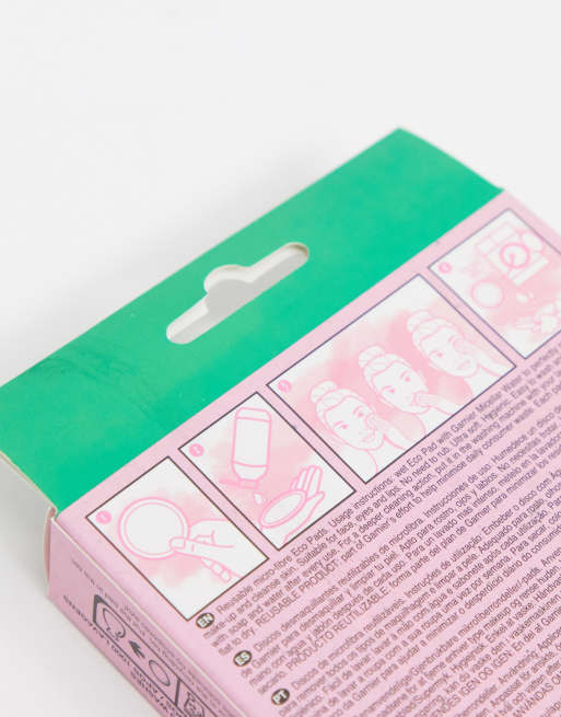 Garnier - Herbruikbare make-upremover schijfjes (3 grote schijfjes van microvezel), 3 van 4