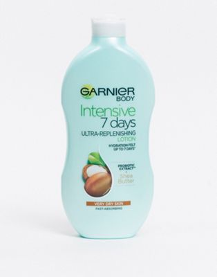 Garnier – Intensive 7 Days - Bodylotion für trockene Haut mit Shea-Butter und probiotischem Extrakt