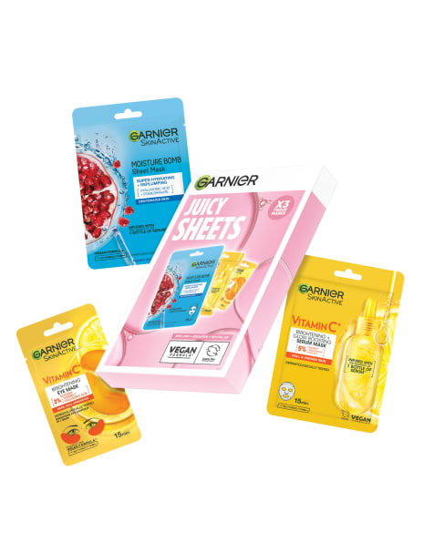 Garnier Juicy Sheets Christmas Gift Set - view 1